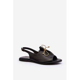 plokšti sandalai Zazoo 2898 Black