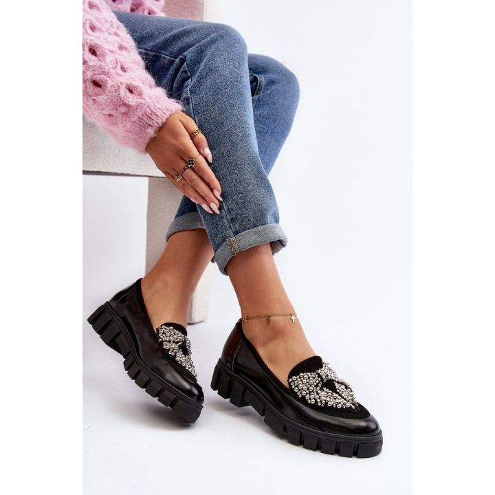 mokasinai Laura Lessi 2785 Black