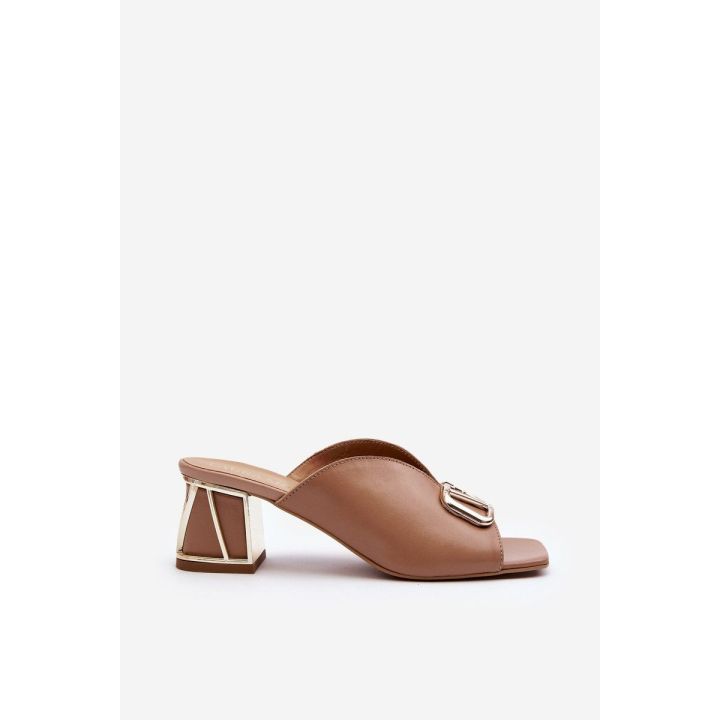 Elegantiški moteriški sandalai Laura Messi 2771 Smėlio spalvos