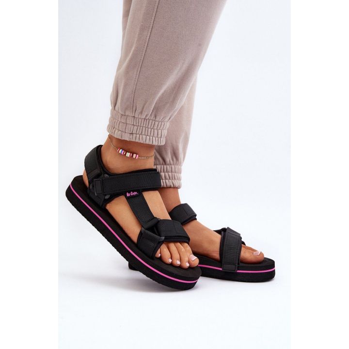 platforminiai sandalai by Lee Cooper LCW 2751L Black