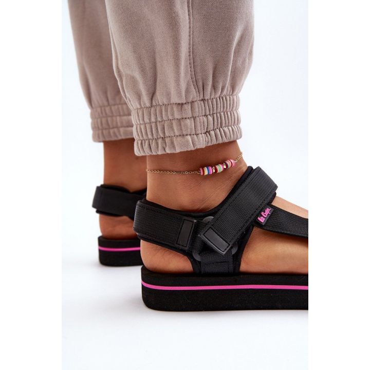 platforminiai sandalai by Lee Cooper LCW 2751L Black
