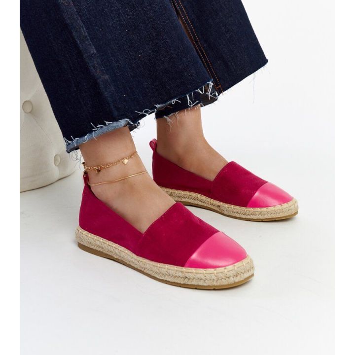 Rožinės espadrilės