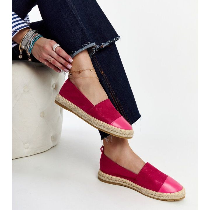Rožinės espadrilės