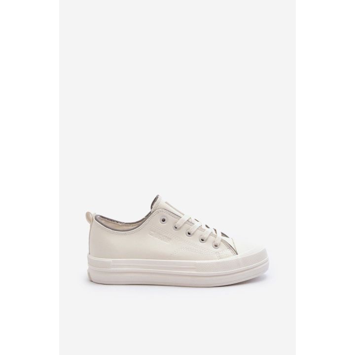 Moteriški ekologiškos odos sportbačiai Big Star NN274847 White