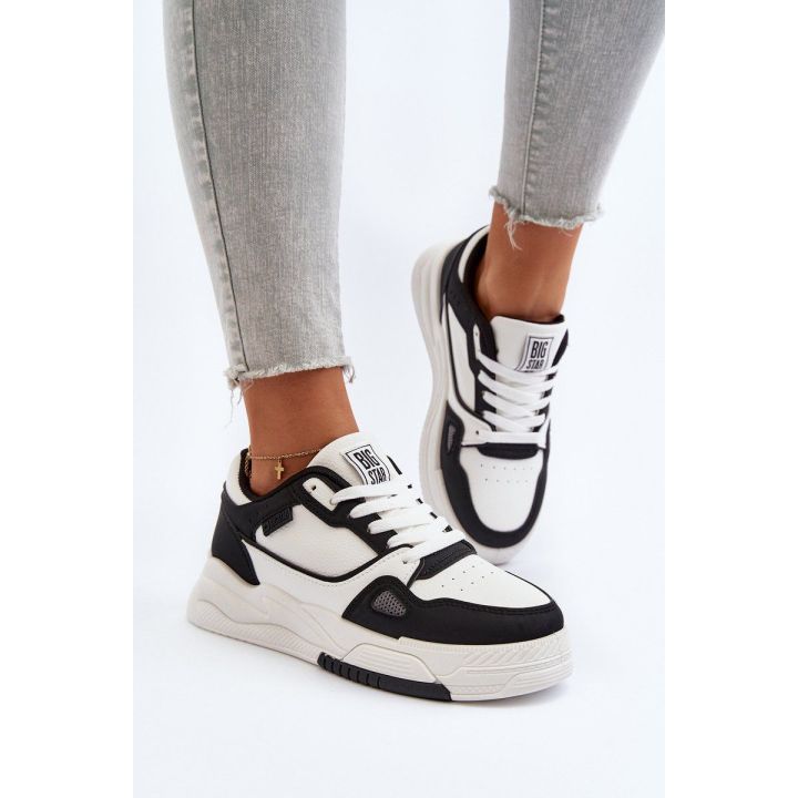 Moteriški sportbačiai Big Star NN274669 White-Black