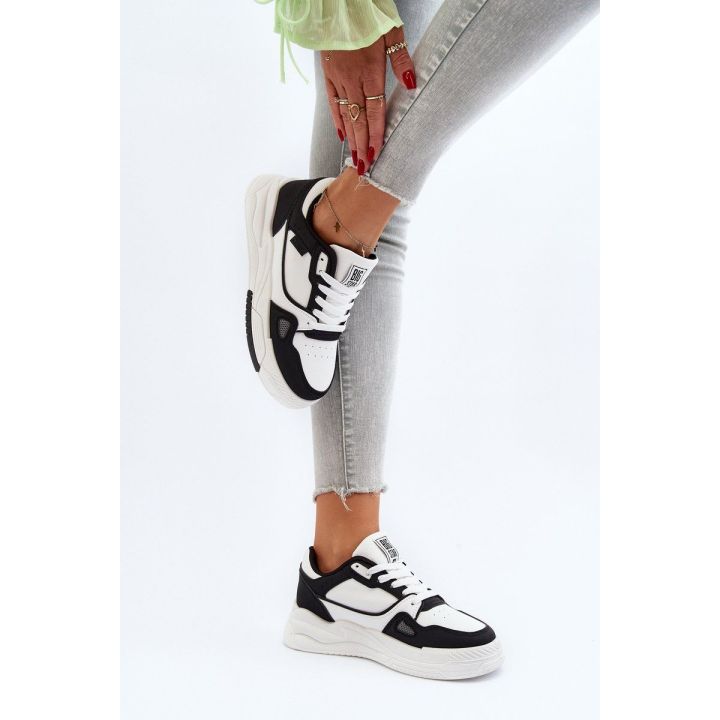 Moteriški sportbačiai Big Star NN274669 White-Black