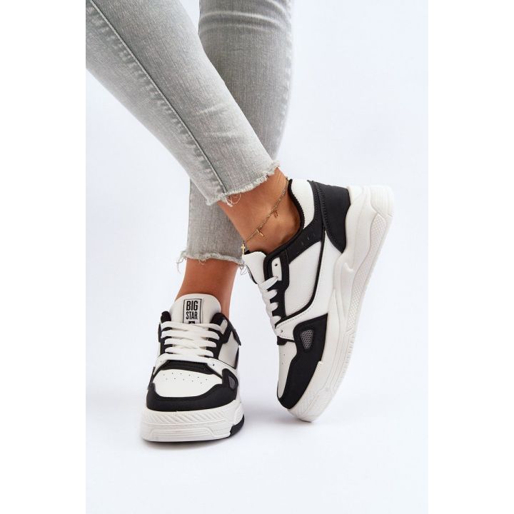 Moteriški sportbačiai Big Star NN274669 White-Black