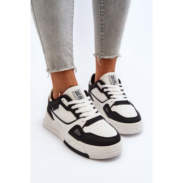 Moteriški sportbačiai Big Star NN274669 White-Black