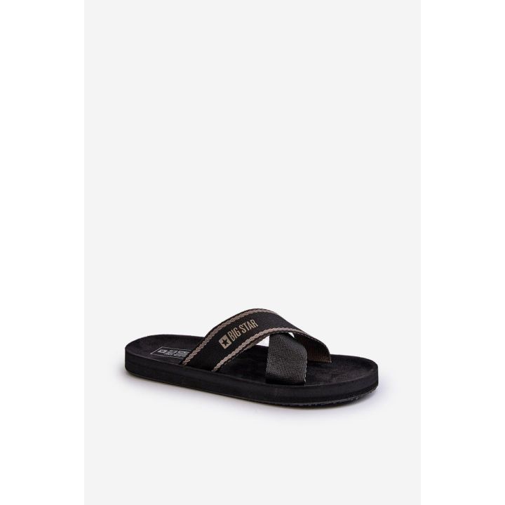 Moteriškos šlepetės Big Star NN274A059 Black