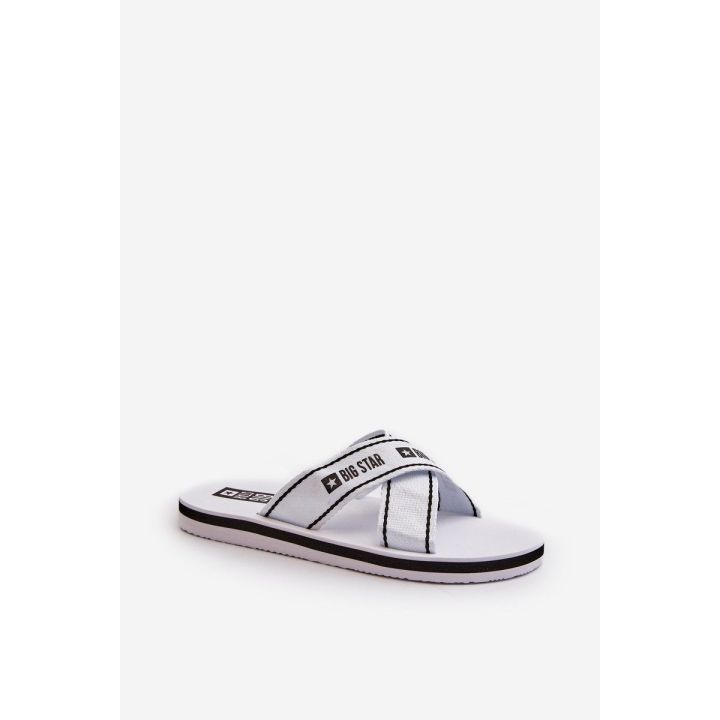 šlepetės su putų padu Big Star NN274A509 White