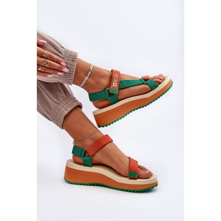 basutės Big Star NN274A053 Green-Orange