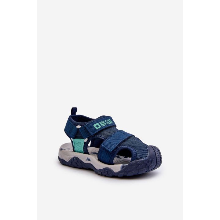Berniukų sandalai su velcro Big Star NN374236 Navy