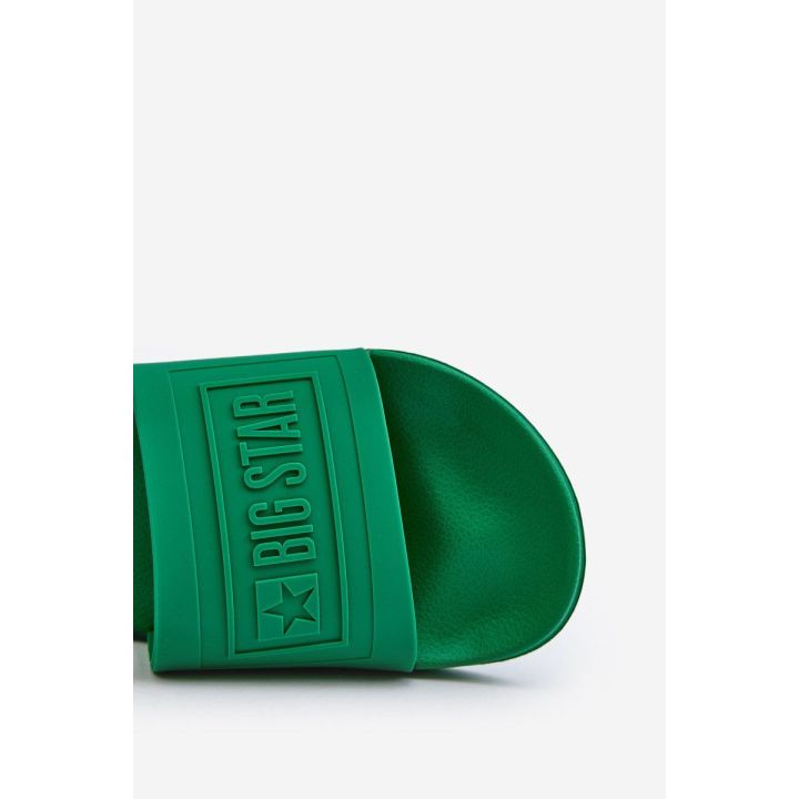 Vyriškos Big Star NN174650 Green Šlepetės