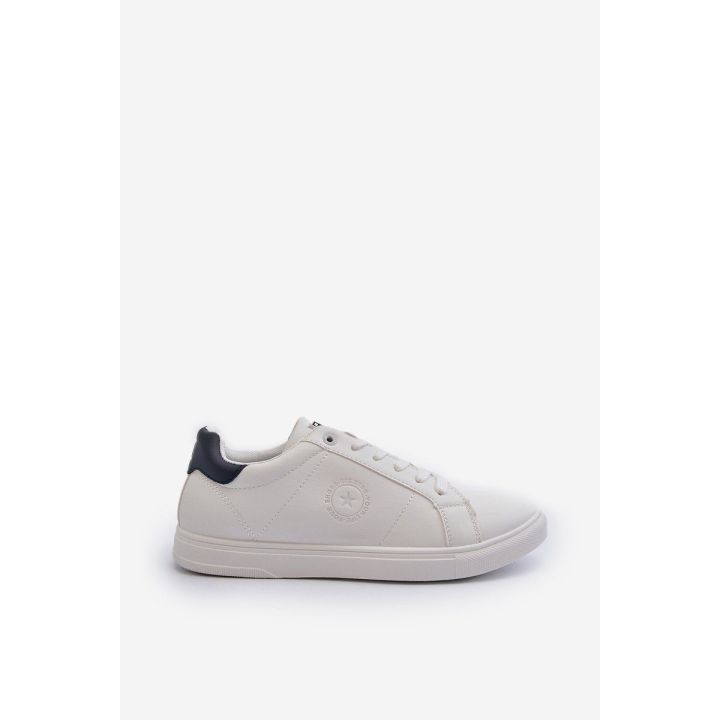 Žemi vyriški sportbačiai Eco Leather Big Star NN174282 White