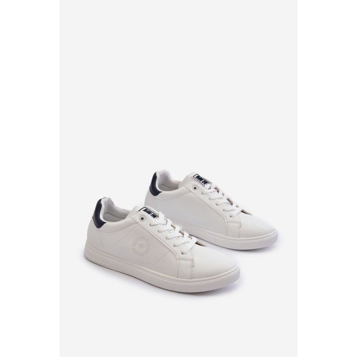 Žemi vyriški sportbačiai Eco Leather Big Star NN174282 White