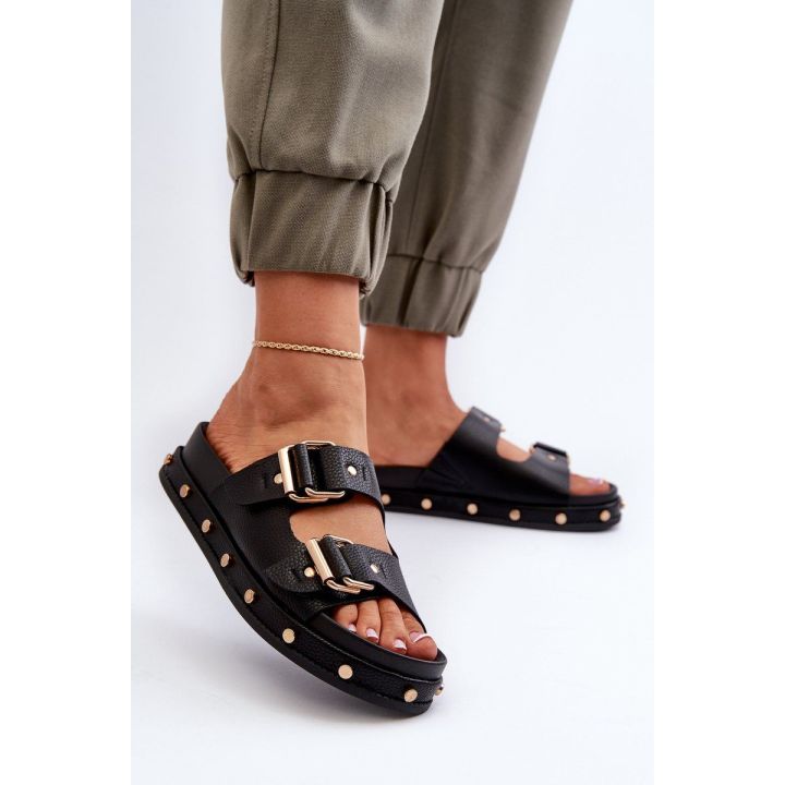 Moteriški platforminiai sandalai Big Star NN27402 Black