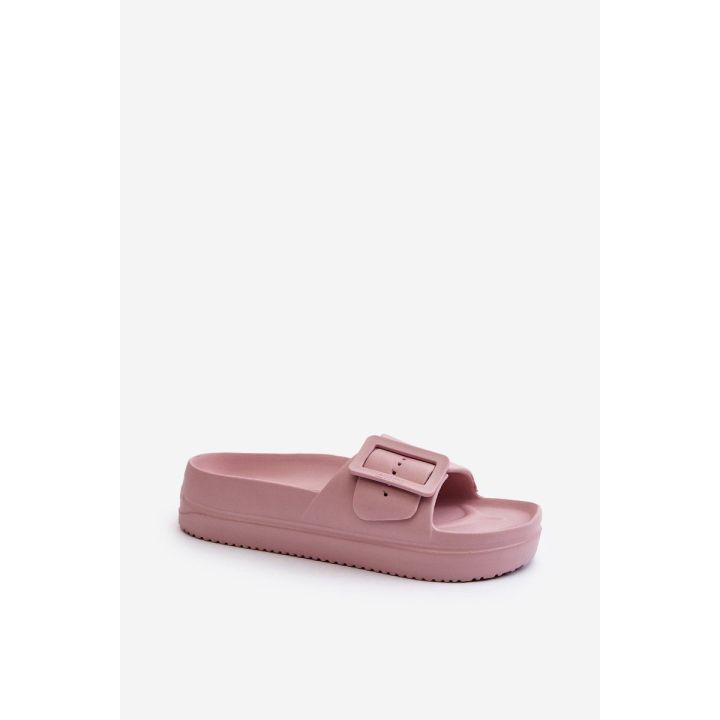 Moteriški putų platformos sandalai su sagtimi Big Star NN274A663 Pink