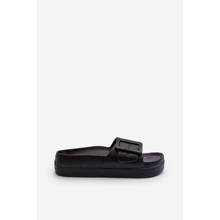 Moteriški putų platformos sandalai su sagtimi Big Star NN274A662 Black