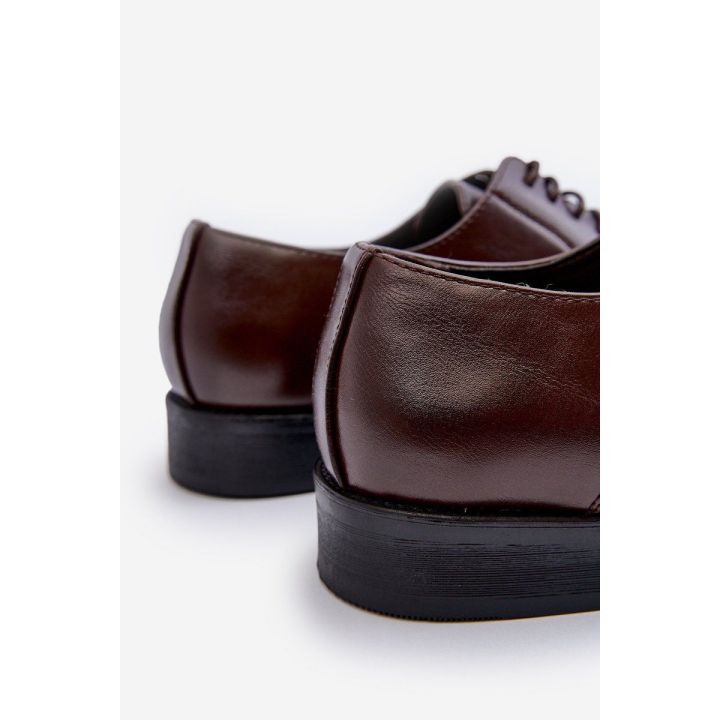 Vyriški elegantiški rudi brogues Jenavee