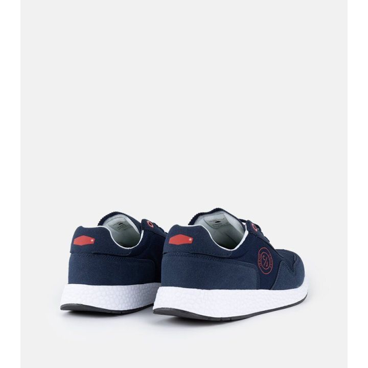 Jūrinės mėlynos spalvos vyriški CROSS JEANS sportiniai bateliai
