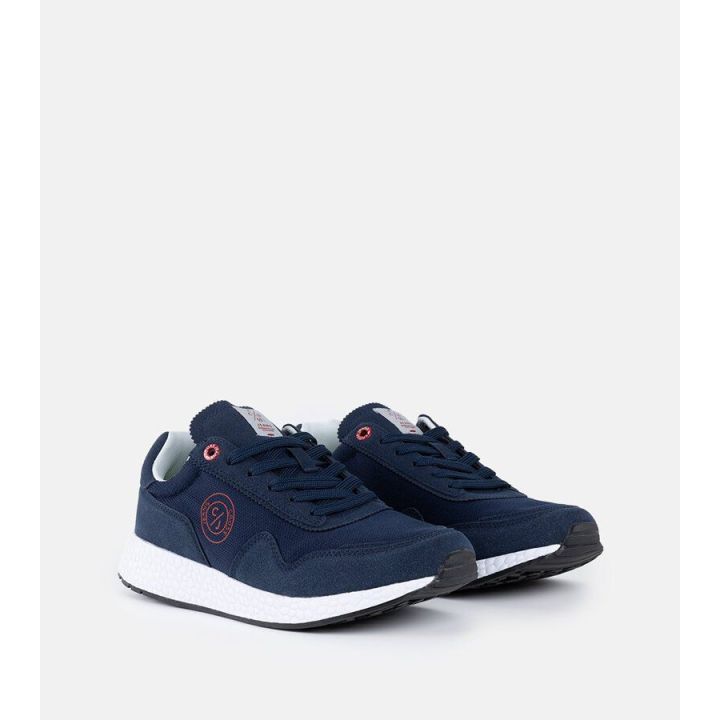Jūrinės mėlynos spalvos vyriški CROSS JEANS sportiniai bateliai