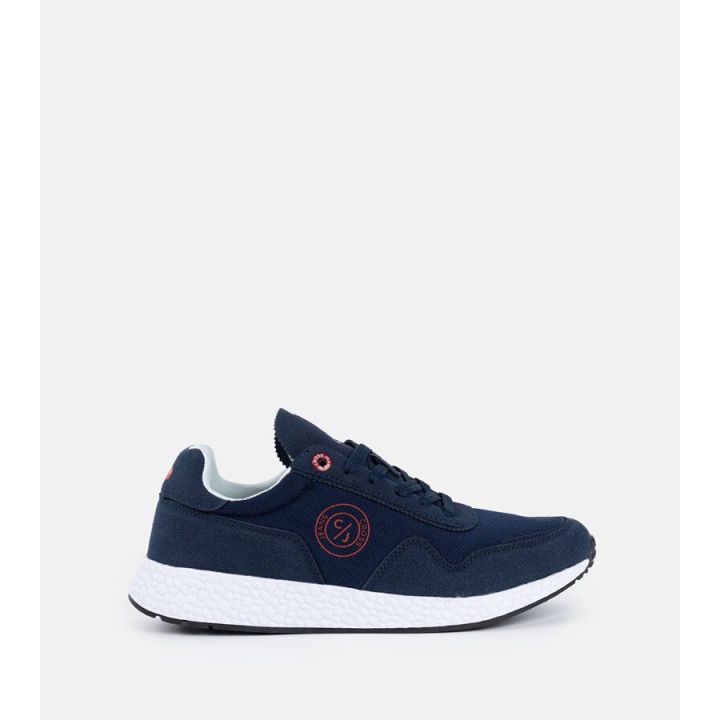 Jūrinės mėlynos spalvos vyriški CROSS JEANS sportiniai bateliai