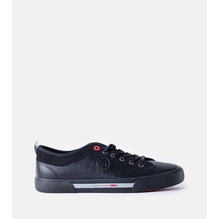 Juodos spalvos vyriški sportiniai bateliai CROSS JEANS
