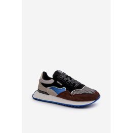 Vyriški sportbačiai Big Star NN174322 Memory Foam System Brown-Black