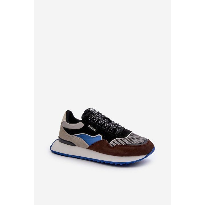 Vyriški sportbačiai Big Star NN174322 Memory Foam System Brown-Black