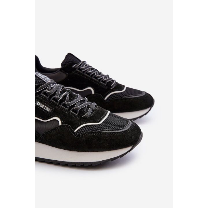 Vyriški sportbačiai Big Star NN174321 Memory Foam System Black