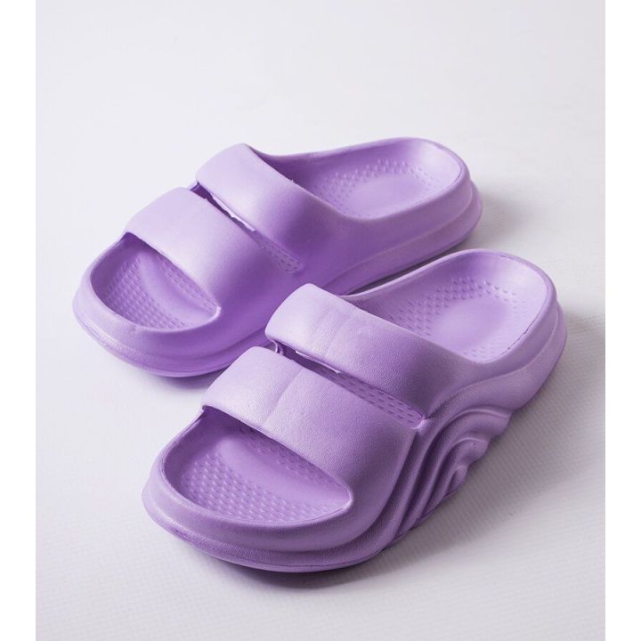 Geneve violetinės guminės šlepetės