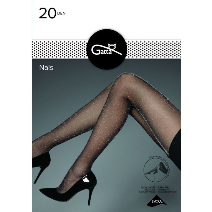 Nais Lurex pėdkelnės GATTA