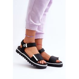 Moteriški platforminiai sandalai Big Star NN274778 Black