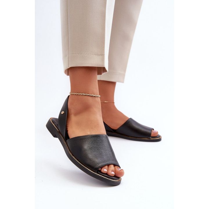 Odiniai sandalai Alivia Black