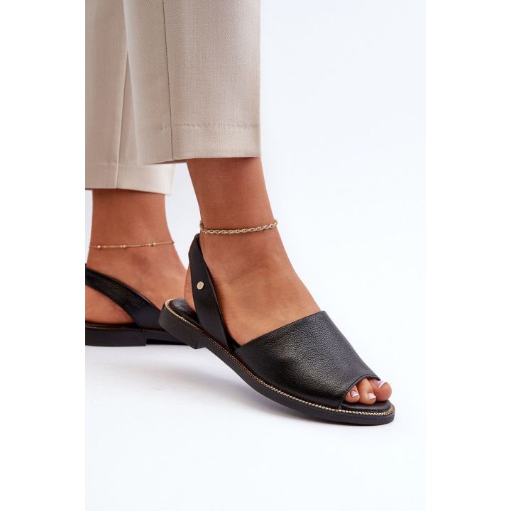 Odiniai sandalai Alivia Black
