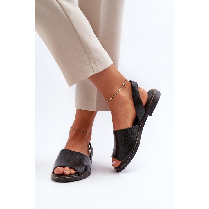 Odiniai sandalai Alivia Black