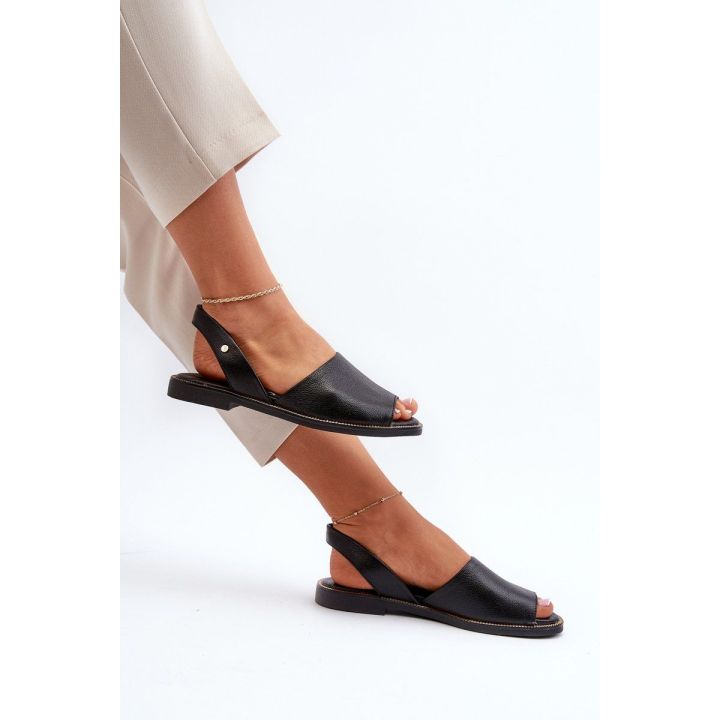 Odiniai sandalai Alivia Black