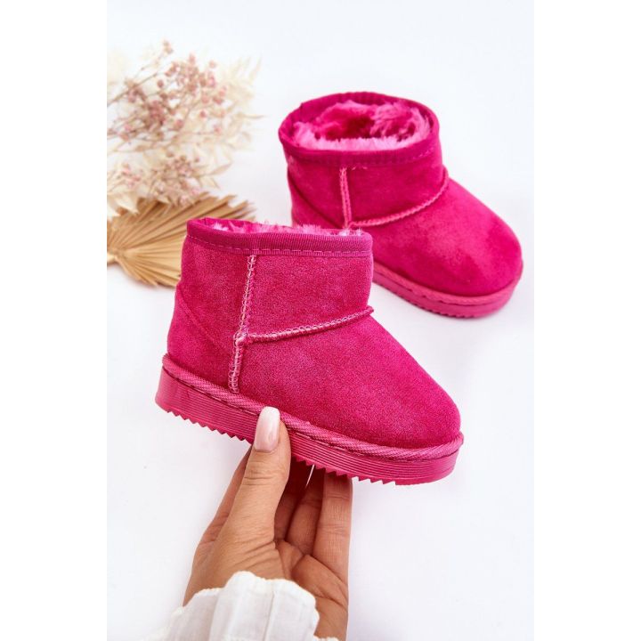 Vaikiški šilti sniego batai Pink Gooby