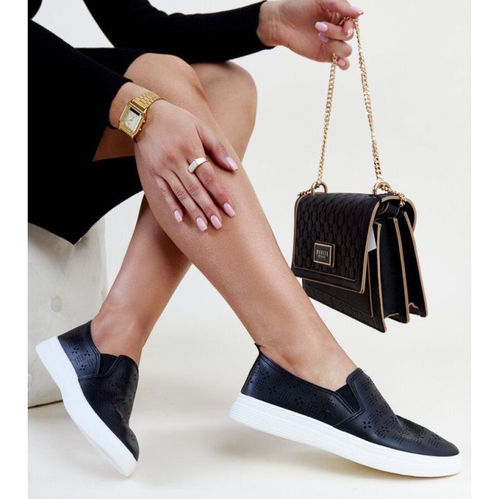 Juodos slip-on Hilal sportbačiai