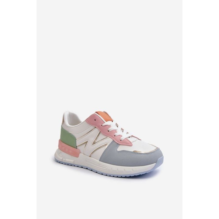 Moteriški sportbačiai iš ekologiškos odos Multicolor Kaimans