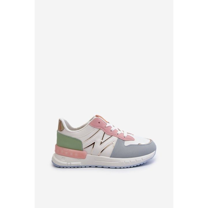 Moteriški sportbačiai iš ekologiškos odos Multicolor Kaimans