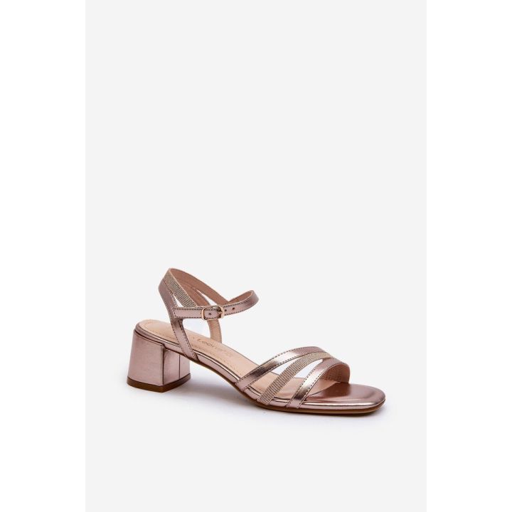 sintetinės odos sandalai Sergio Leone SK046 Silver