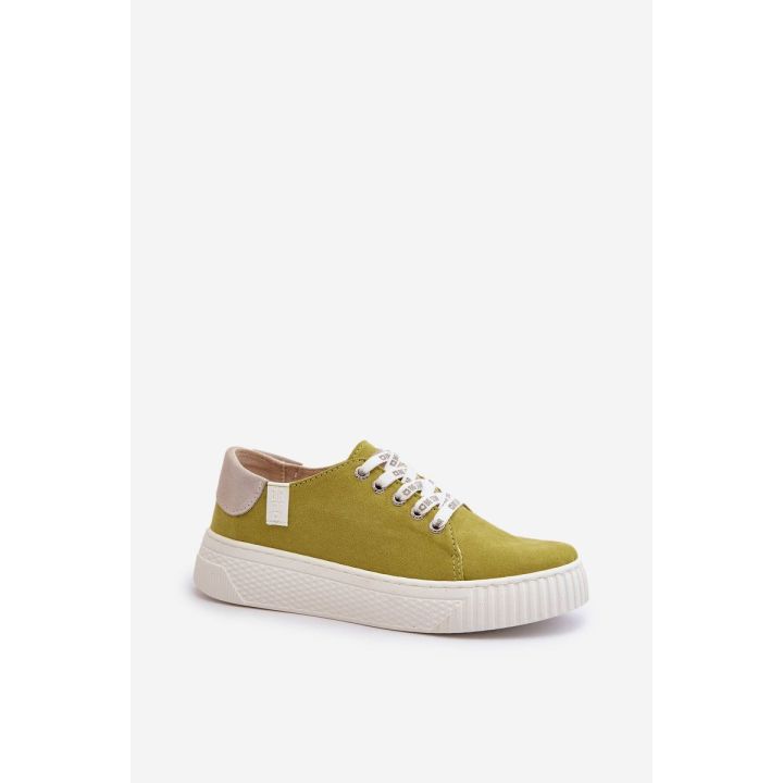 Moteriški sportbačiai MEMORY FOAM SYSTEM BIG STAR NN276003 Lime