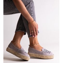Pilkos espadrilės Big Star JJ274890