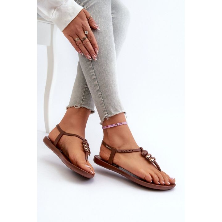 Moteriškos basutės šlepetės 83507 Ipanema Class Blown Up Sandal Fem Brown