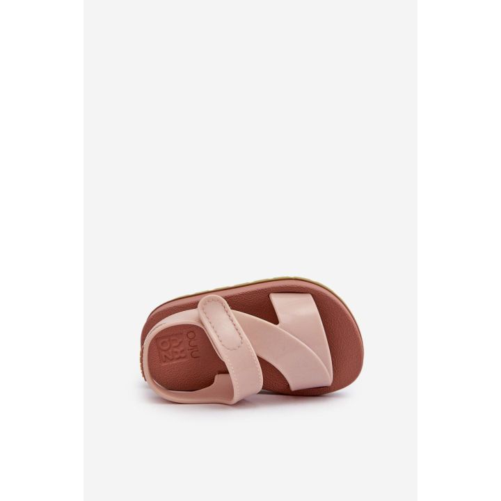 Vaikiškos basutės su ZAXY Velcro užsegimu, LL385002, šviesiai rausvos