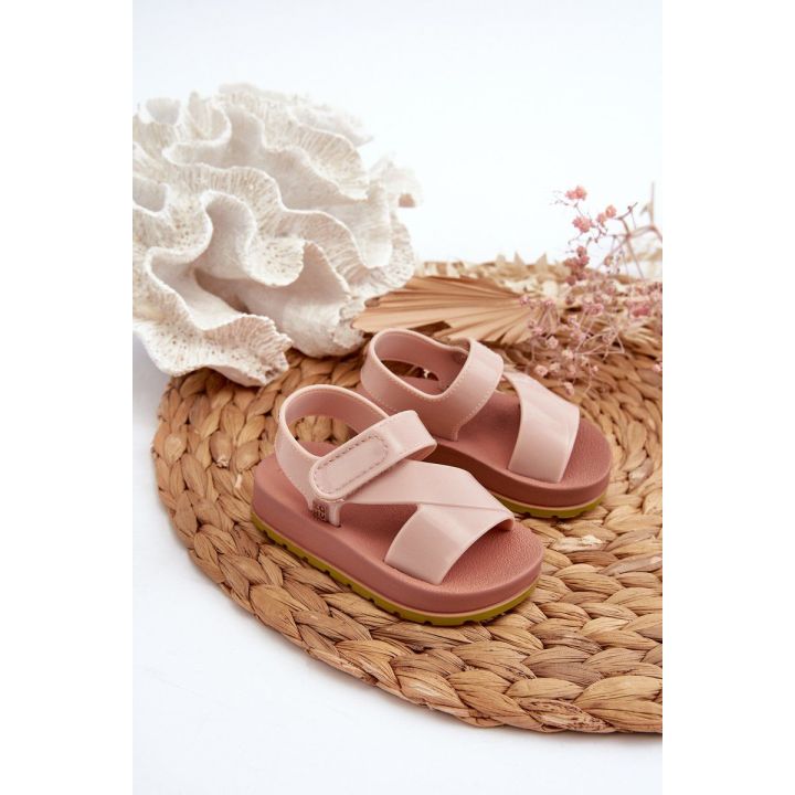 Vaikiškos basutės su ZAXY Velcro užsegimu, LL385002, šviesiai rausvos