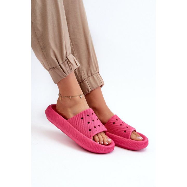 Moteriškos putų masės stulmos storais padais Fuchsia Beula