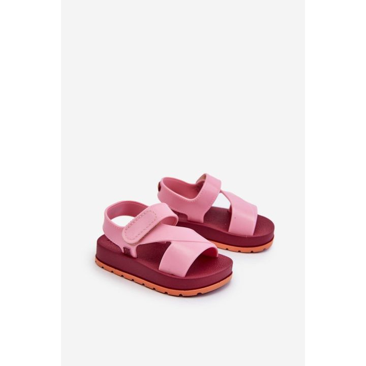 Vaikiški sandaliukay su velcro ZAXY LL385001 Rožiniai
