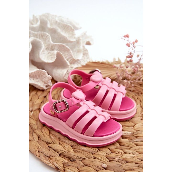 Vaikiškos Sandalos su Velcro ir Aromatu ZAXY NN385018 Rožinės